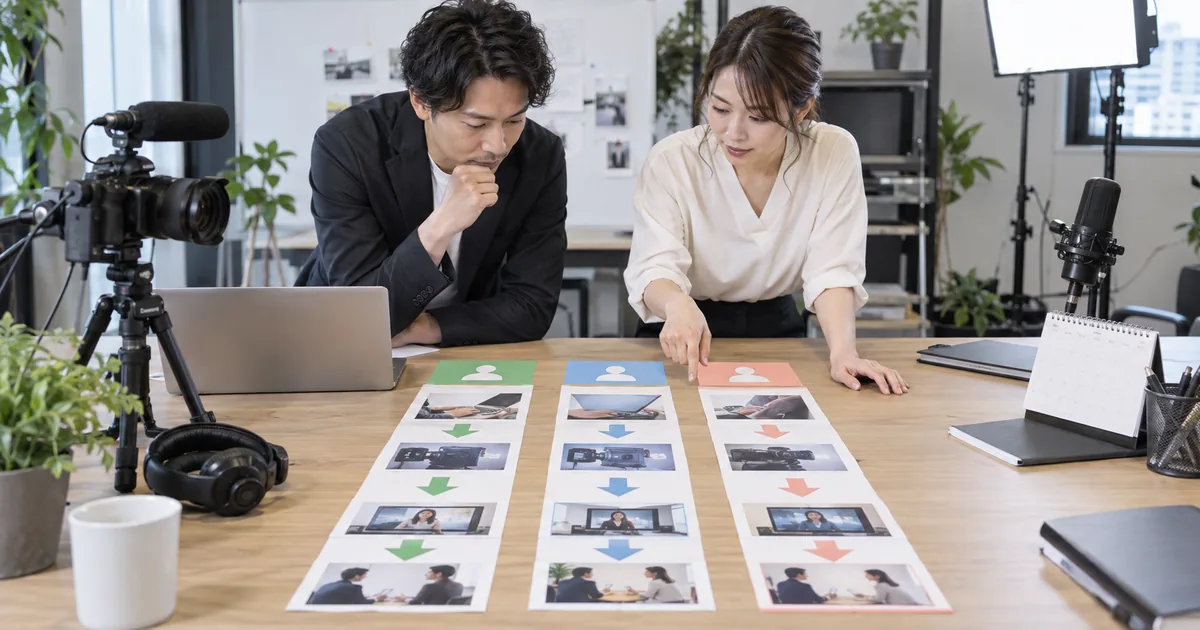 オートウェビナーの開催から相談までを工程別に比較する担当者
